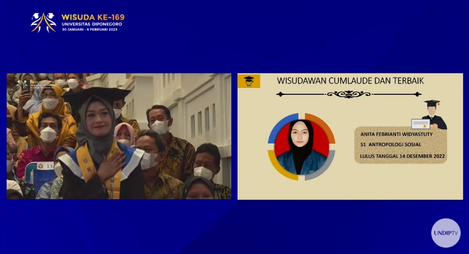 Anita Febrianti Widyastuty Wisudawan Cumlaude Terbaik Dari Program 