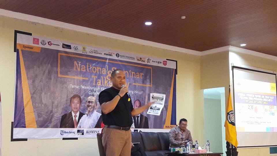 SEMINAR MEMBANGUN EKONOMI YANG INKLUSIF